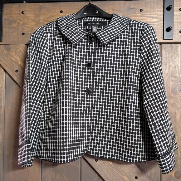 Apostrophe white/black jacket size XL - Picture 1 of 2